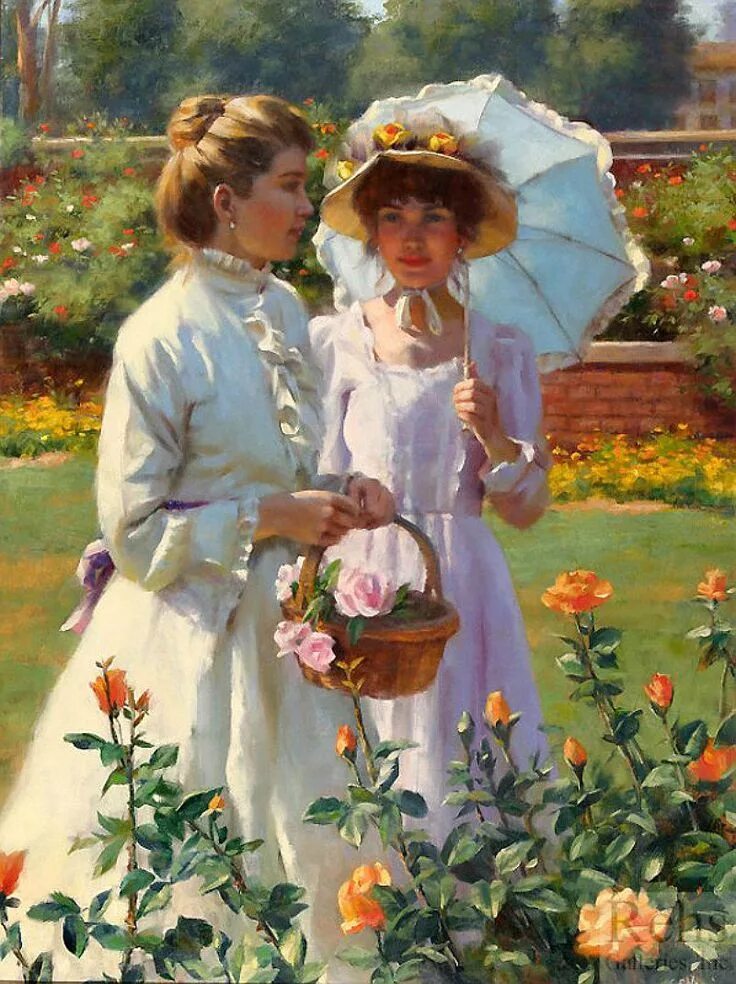 Картины с людьми. Художник Грегори Фрэнк Харрис. Грегори Фрэнк Харрис (Gregory Frank Harris),1953. Художник Gregory Frank Harris. Женщины и цветы. Грегори Франк Харрис женщины.