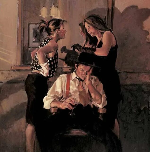 Raymond Leech 1949 британский художник. Художник Джек веттриано картины. Живопись Raymond Leech.