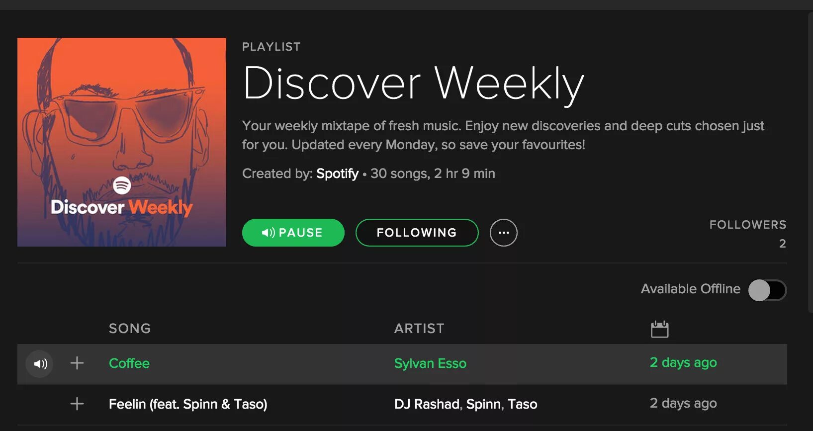 Your playlist. Discover Weekly. Спотифай. Spotify discover Weekly. Спотифай Интерфейс.