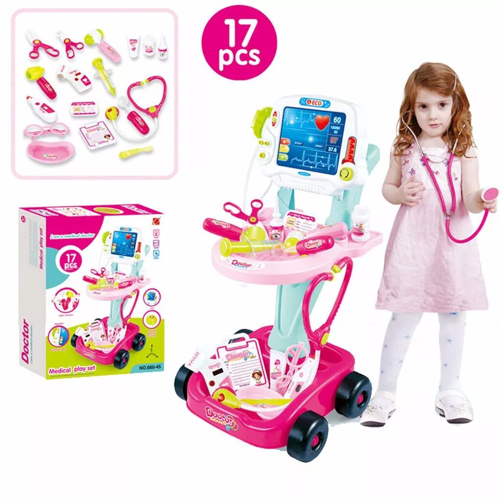 Doctor play set набор доктора. Medical play. Медицинский набор для девочки-подростка. Игрушка врач. Набор для игры в доктора.