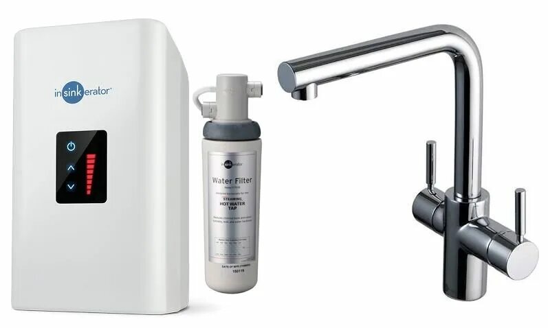 Кран на кухню с функцией кипячения. Система мгновенного кипячения. Система мгновенного кипячения воды. Insinkerator нагреватель. Кран с функцией кипятка.
