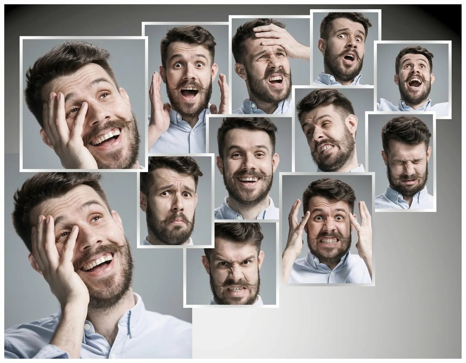 Multiple faces