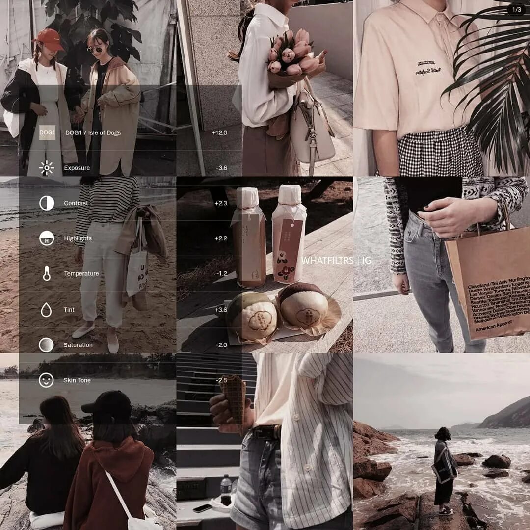 Preset filter