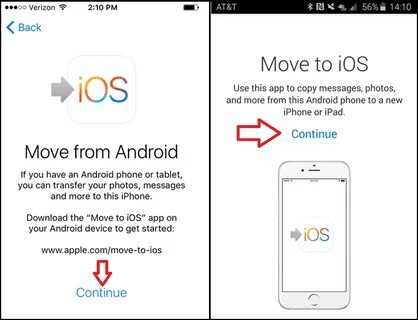 Move to ios