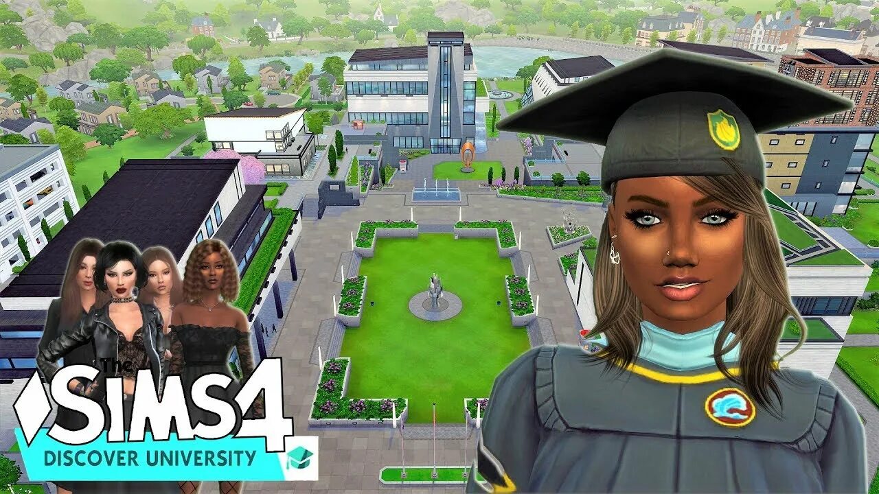 Sims university. The SIMS 4: В университете. Симс 4 университет. The SIMS 4 discover University. Симс девушка университет.