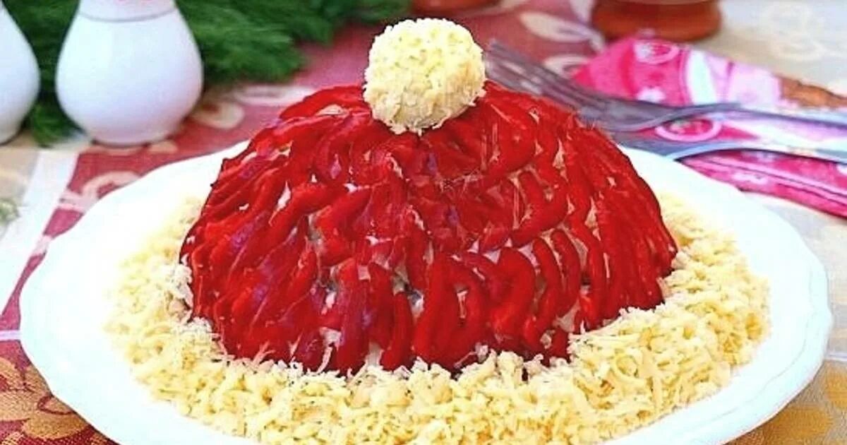 Шапочка рецепт