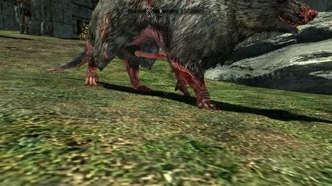 I added an optional DL, a nude Skeever. 