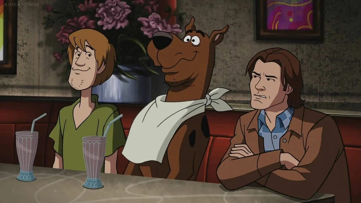 Сверхъестественного со скуби ду. Supernatural scooby doo. скуби сверхъестественное. сэм мультяшка скубинатурал.