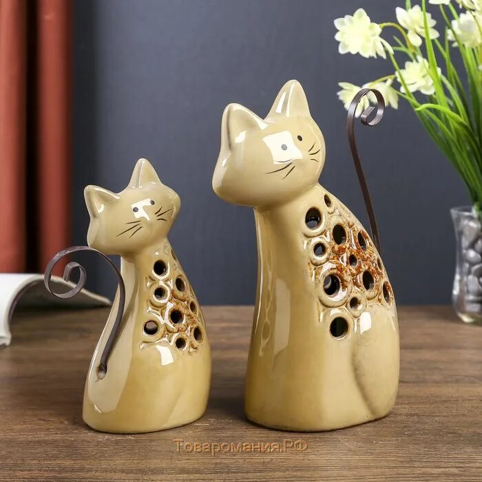 Керамическая кошка купить. Керамические коты. Керамика сувениры. Сувениры из керамики. Котик из керамики.
