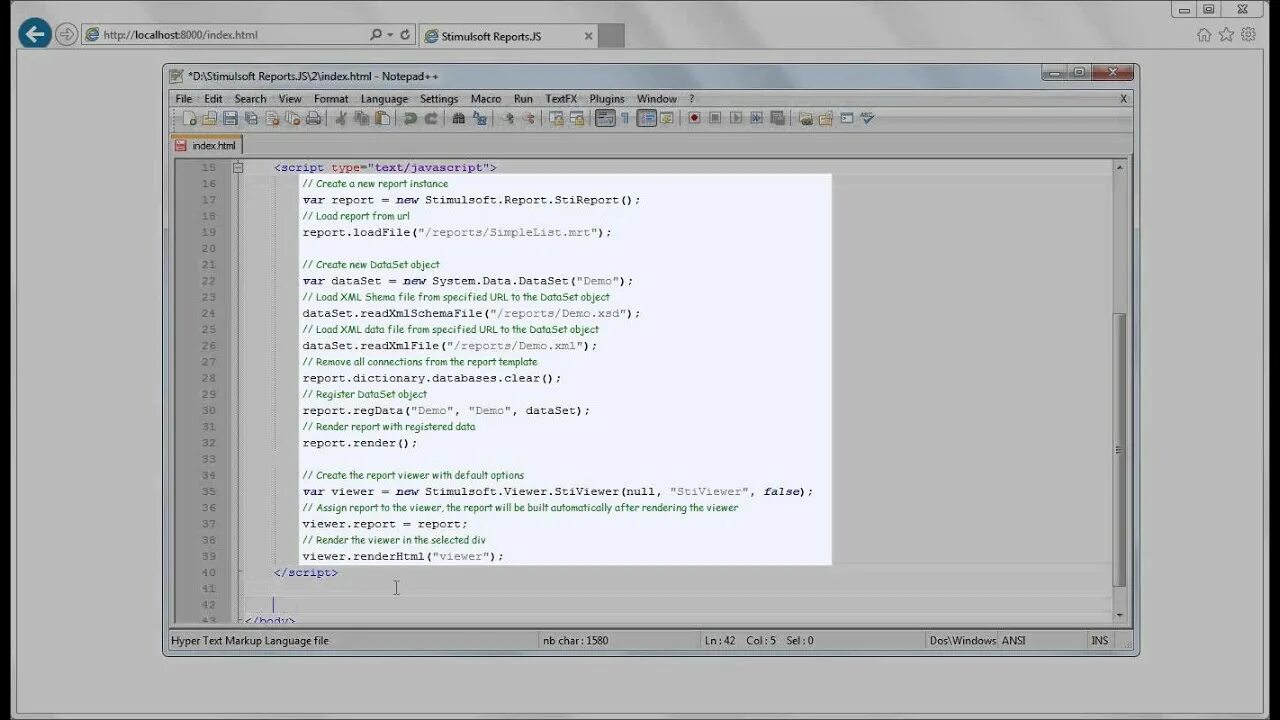Load xml file