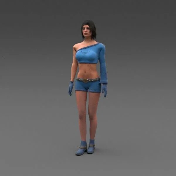 Ellen joe 3d model