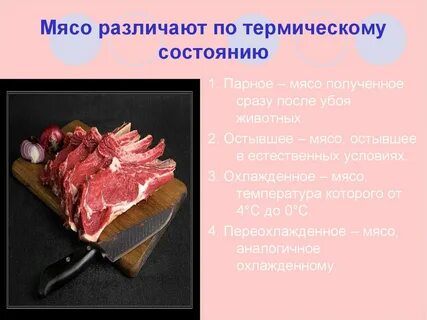 Время тепловой обработки мяса