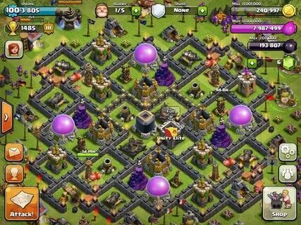 Столица clash of clans