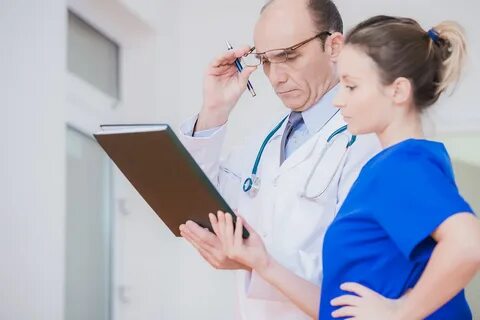 She is a doctor hospital