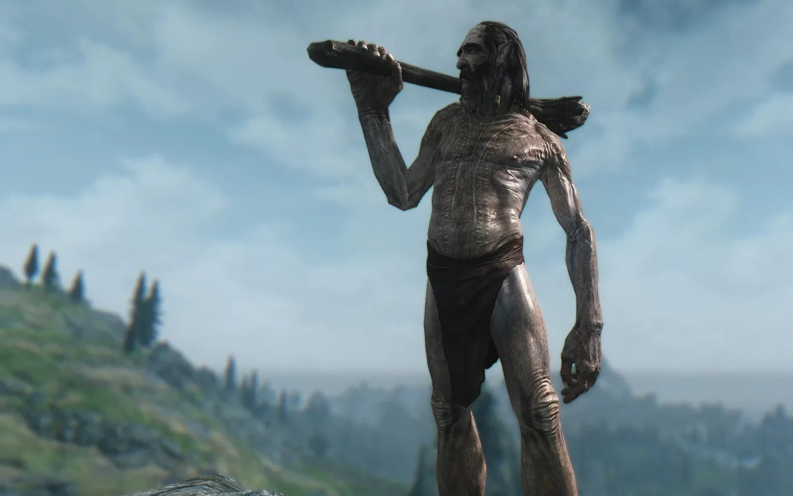 Король великанов скайрим. Скайрим мод броня великана. Великан из скайрима. Великан скайрим. Гигант скайрим.