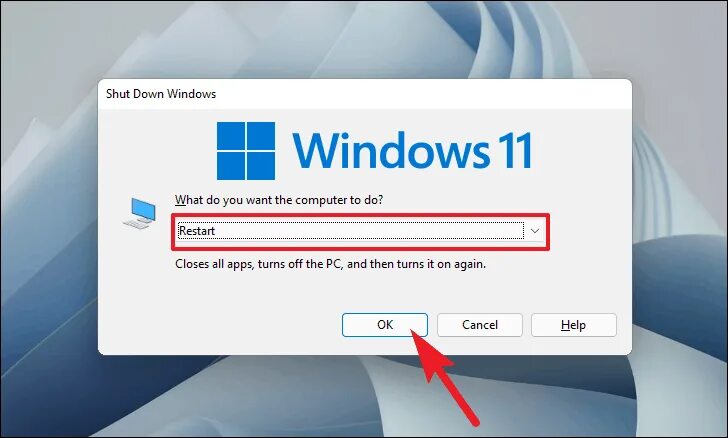 The computer has shut down. Don&#039;t shut windows.