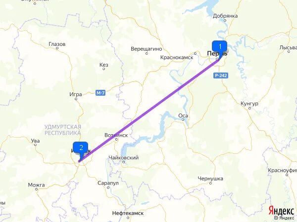 Какое расстояние от п. Воткинск пермь. пермь воткинск ижевск карта. маршрут ижевск пермь через воткинск. воткинск пермь расстояние.