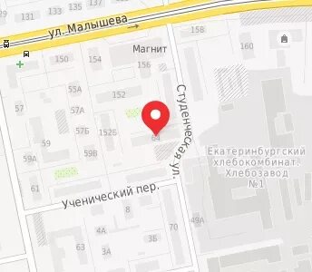 Екатеринбург студенческая 12