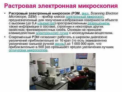 Электронная микроскопия позволяет