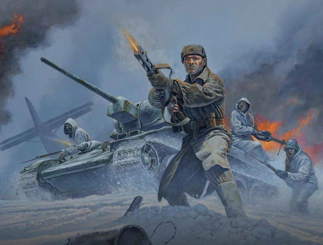 Танковые воины. Тацинский танковый рейд Баданова. Тацинский рейд Генерала Баданова. Рейд Баданова 1942.