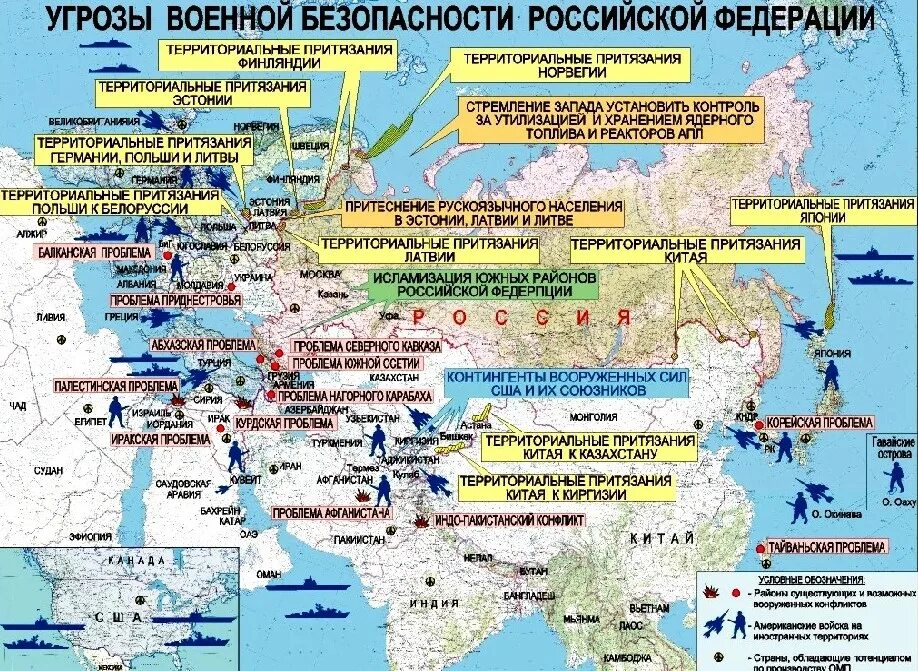 Где находится международный. Основные угрозы военные угрозы РФ. Военные опасности и военные угрозы Российской Федерации. Основные внутренние военные угрозы РФ. Основные угрозы военной безопасности РФ.