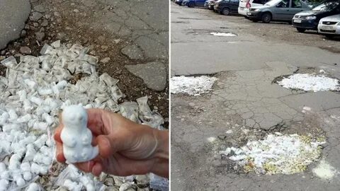 Они засыплют