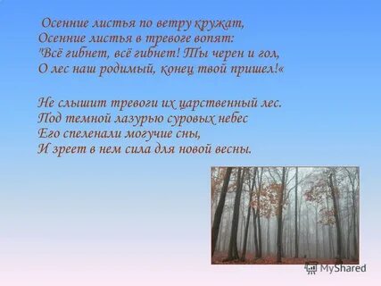 Стихотворение майкова осень