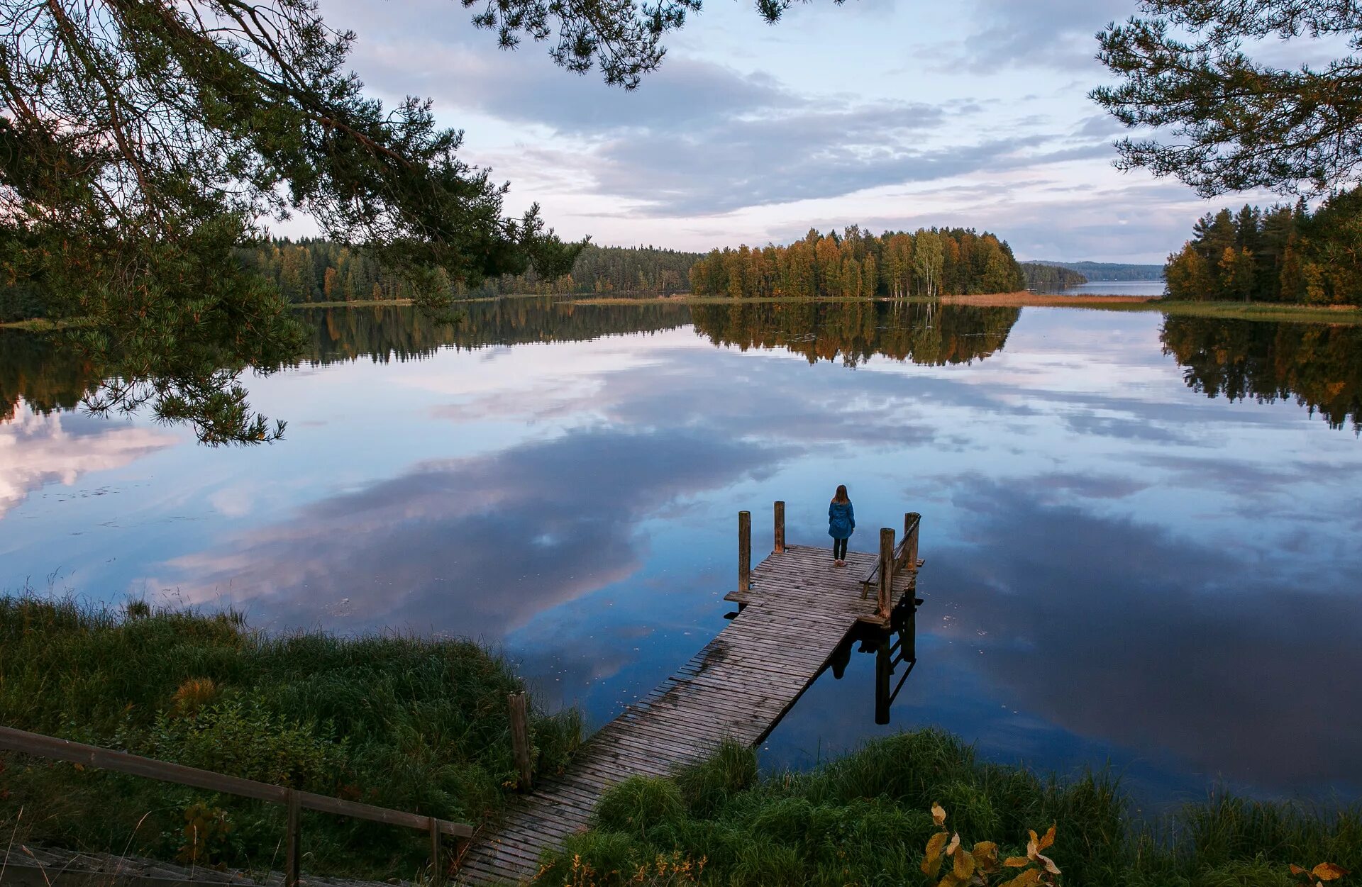 Зеркальное озеро. Фотосайт СуперСнимки.Ру