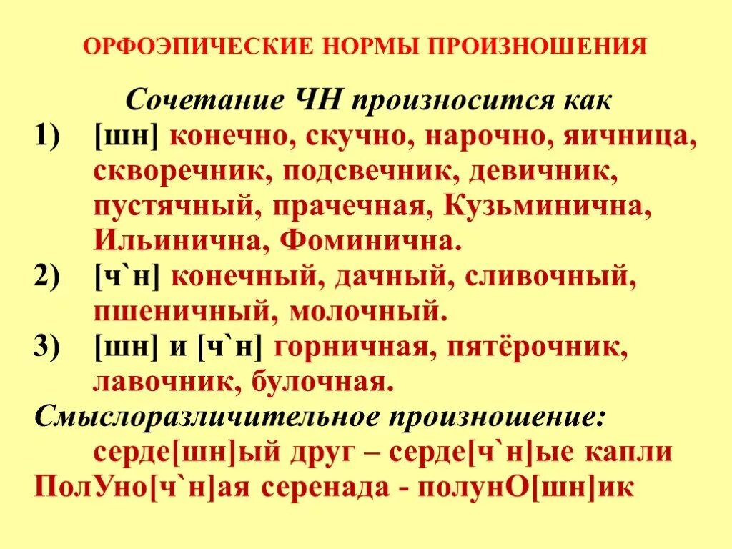 Произносится словарь. Орфоэпические нормы русского языка ЧН Ш. Орфоэпия нормы произношения. Орфоэпические нормы нормы произношения. Орфоэпические нормы произношения слов.