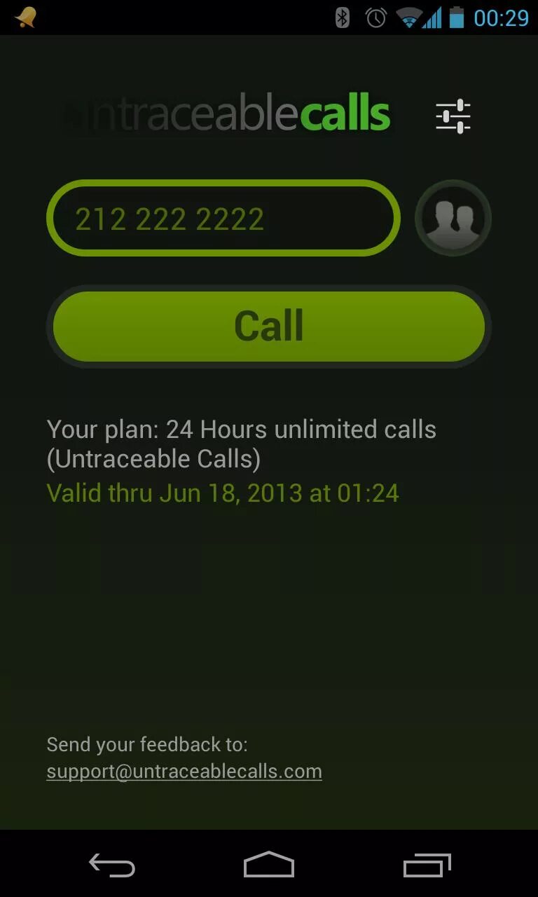 Valid callback. Valid callback