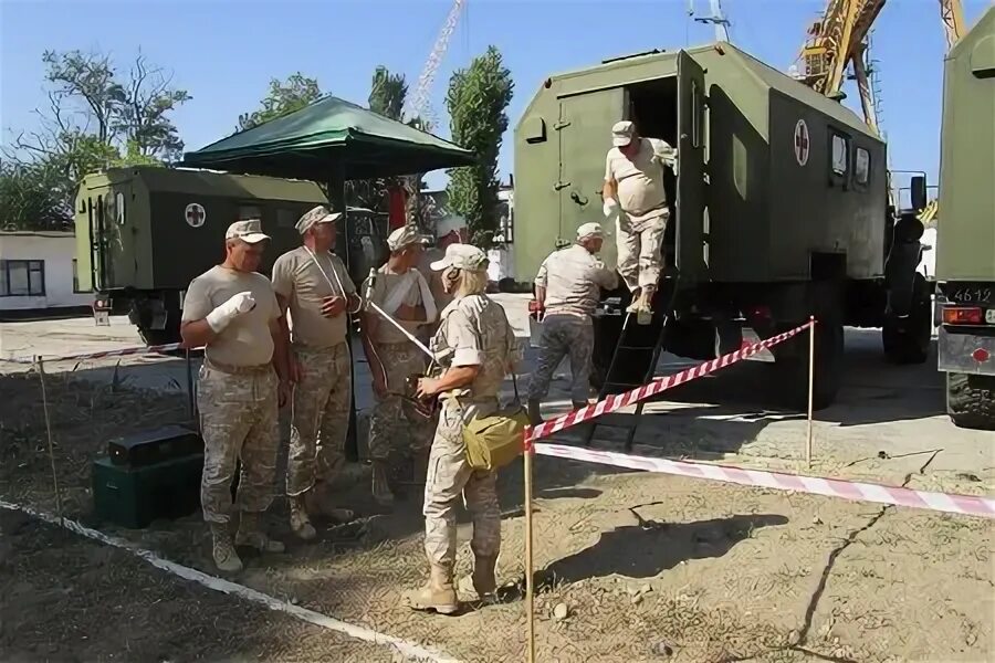 Развертывание госпиталя