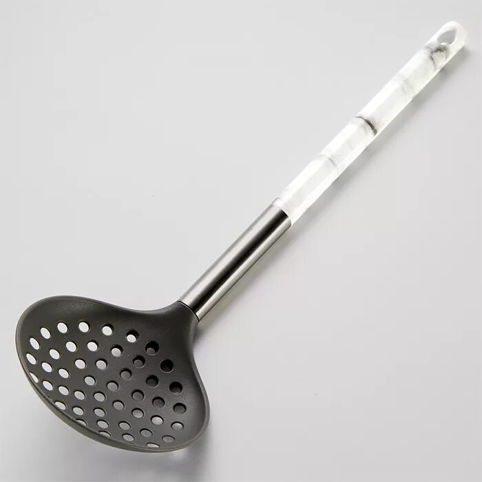 Шумовка brabantia, 400520. Поварешка с дырками. L. Шумовка сетчатая d 17 см,l= 49 см, p. Шумовка для кухни.