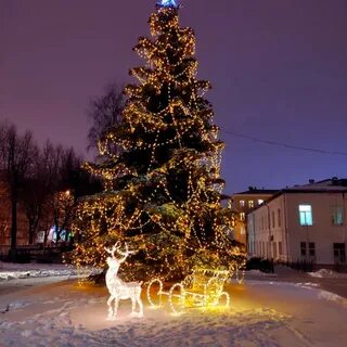 Елка в кировском районе