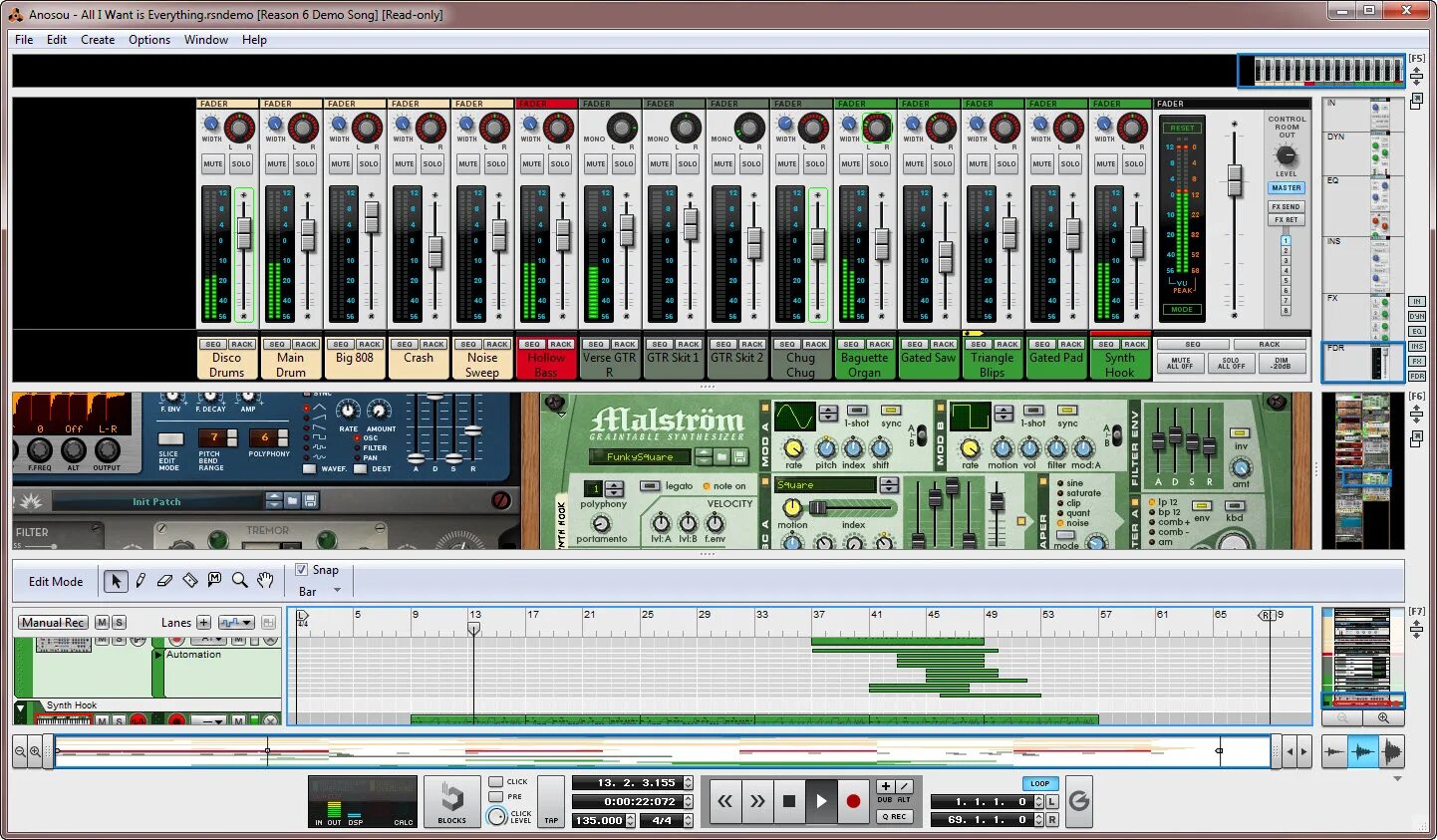 Reason load. Reason 5. Propellerhead reason 5.0. Propellerhead reason 1. Reason секвенсер.