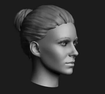 Head 3d modeling