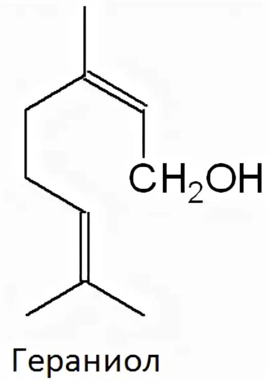 Гераниол что это. Гераниол структурная формула. Гераниол и нерол. Гераниол Geraniol. Гераниол химическая структура.