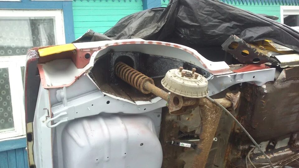 Переварка задних лонжеронов ваз 2109 LkbAuto.ru