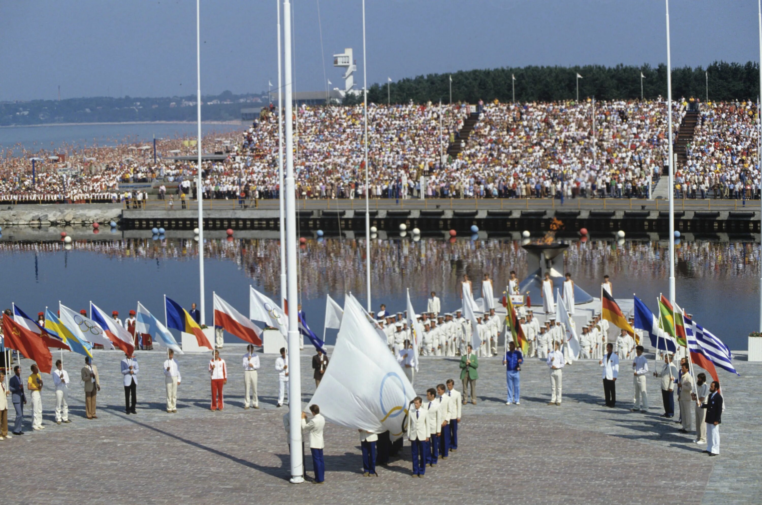 Парусная регата в Таллине 1980 год. Парусный спорт на олимпийских играх 1980