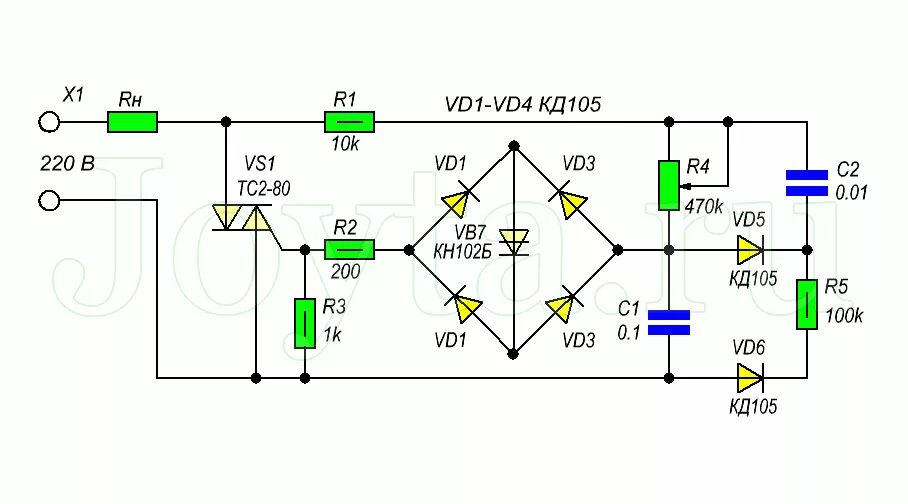 Регулятор тока 220. Схема включения симистора вта12. Регулятор напряжения 220в для ТЭНА схема. Схема регулятора напряжения на вта41. Регулятор мощности на симисторе тс80 тс125.