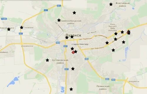 Где в луганске есть