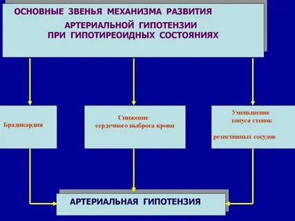 Артериальная гипотензия виды
