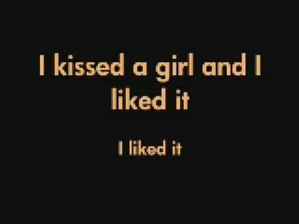 I kissed lyrics