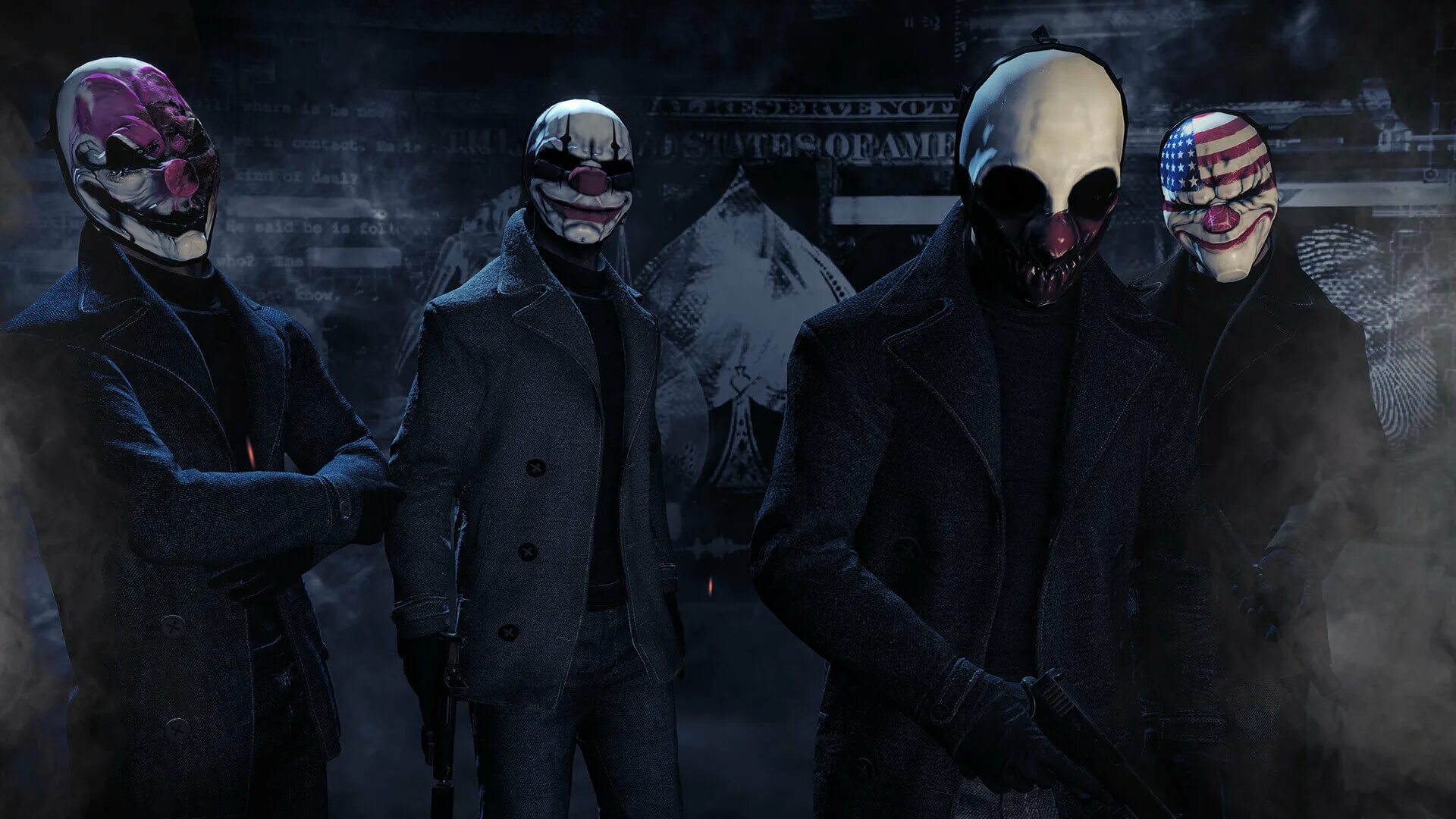 Payday 2. Чейнс пейдей 2. Маски Пэй Дэй 2. Payday 2 длс