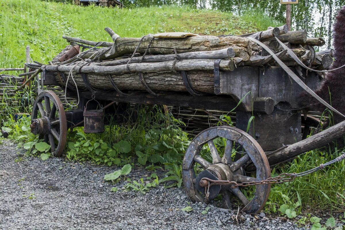 поломанная телега. телега грязная. заброшенная повозка. грязная телега. ржавая тачка для навоза.