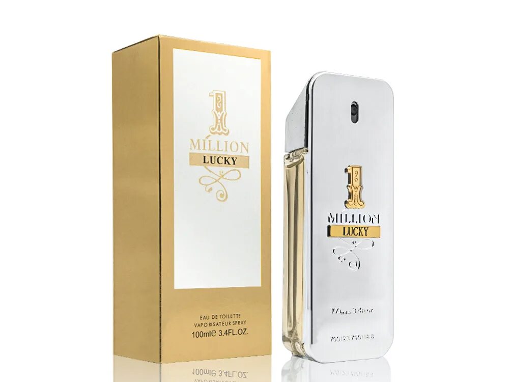 One million lucky. Paco Rabanne 1 million Lucky. 1 Million Lucky 100ml. Paco Rabanne 1 million Lucky 100 ml. Paco Rabanne 1 million мужской 100 мл.