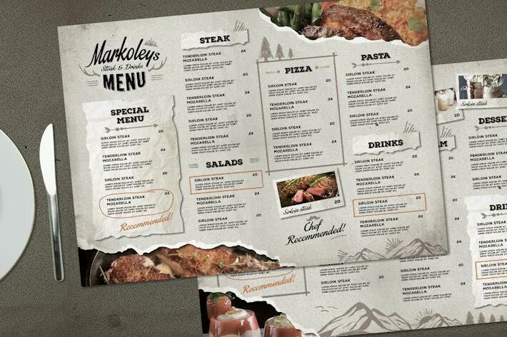 Bird menu