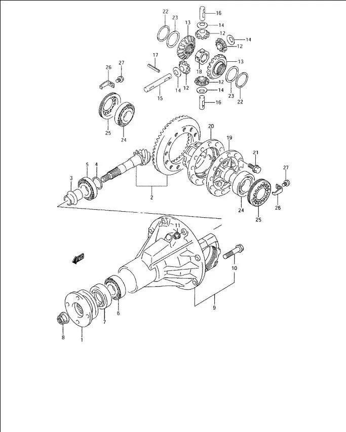 Suzuki vitara схема. Схема переднего моста Сузуки Гранд Витара 2008. Схема переднего моста Сузуки Гранд Витара 2008 года. Grand Vitara передний мост sq420w. Редуктор Сузуки сх4 передний.