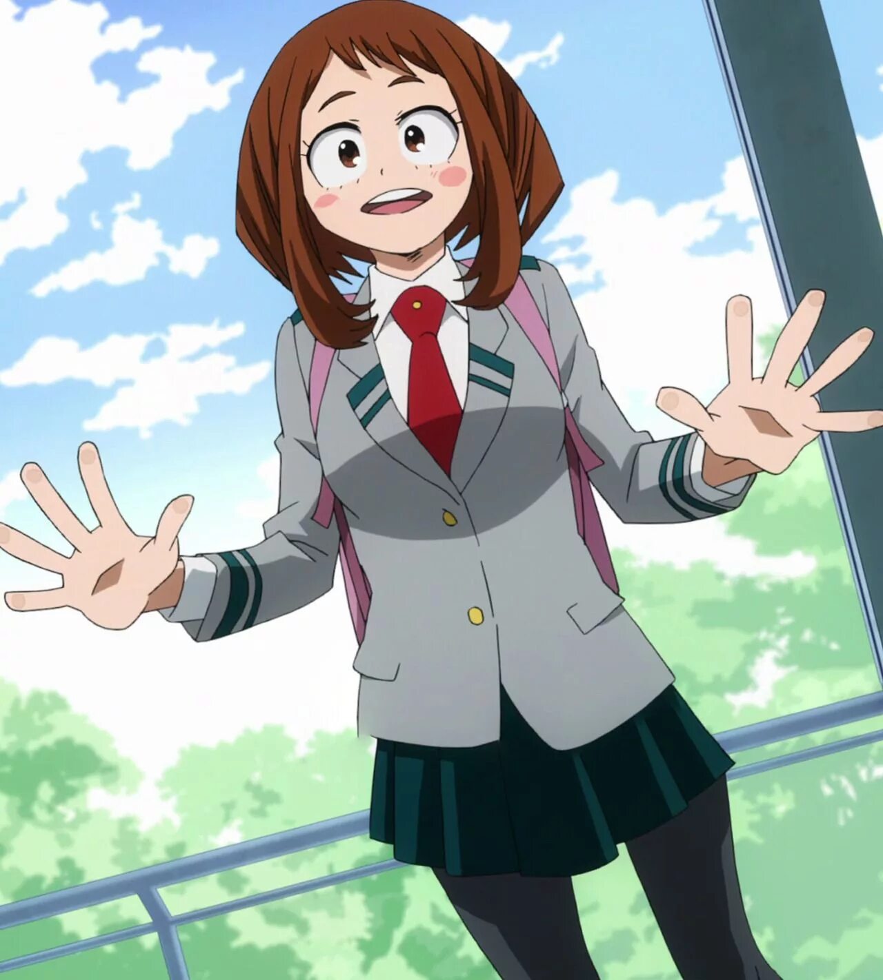 Ochako uraraka. Моя геройская академия урарака. Аниме моя геройская академия uraraka. Урарака очако. Очако урарака 18.