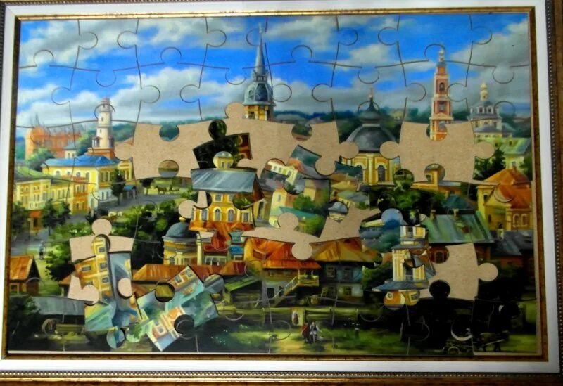 Пазл курск. Картины галерея курска с описанием. галерея ая курск история создания. городской праздник старинный город. старый город и новый город.