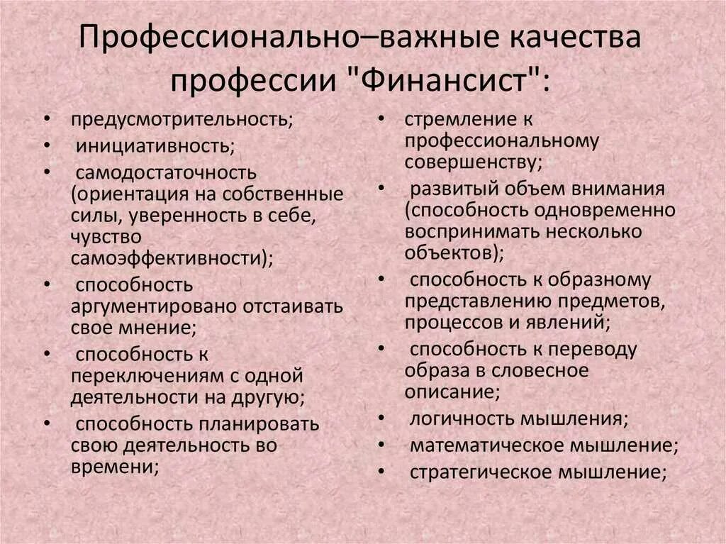 Профессиональные качества профессии. Профессионально важные качества человека. Профессиональные качества финансиста. Личные качества в профессии это. Все необходимые качества и будет